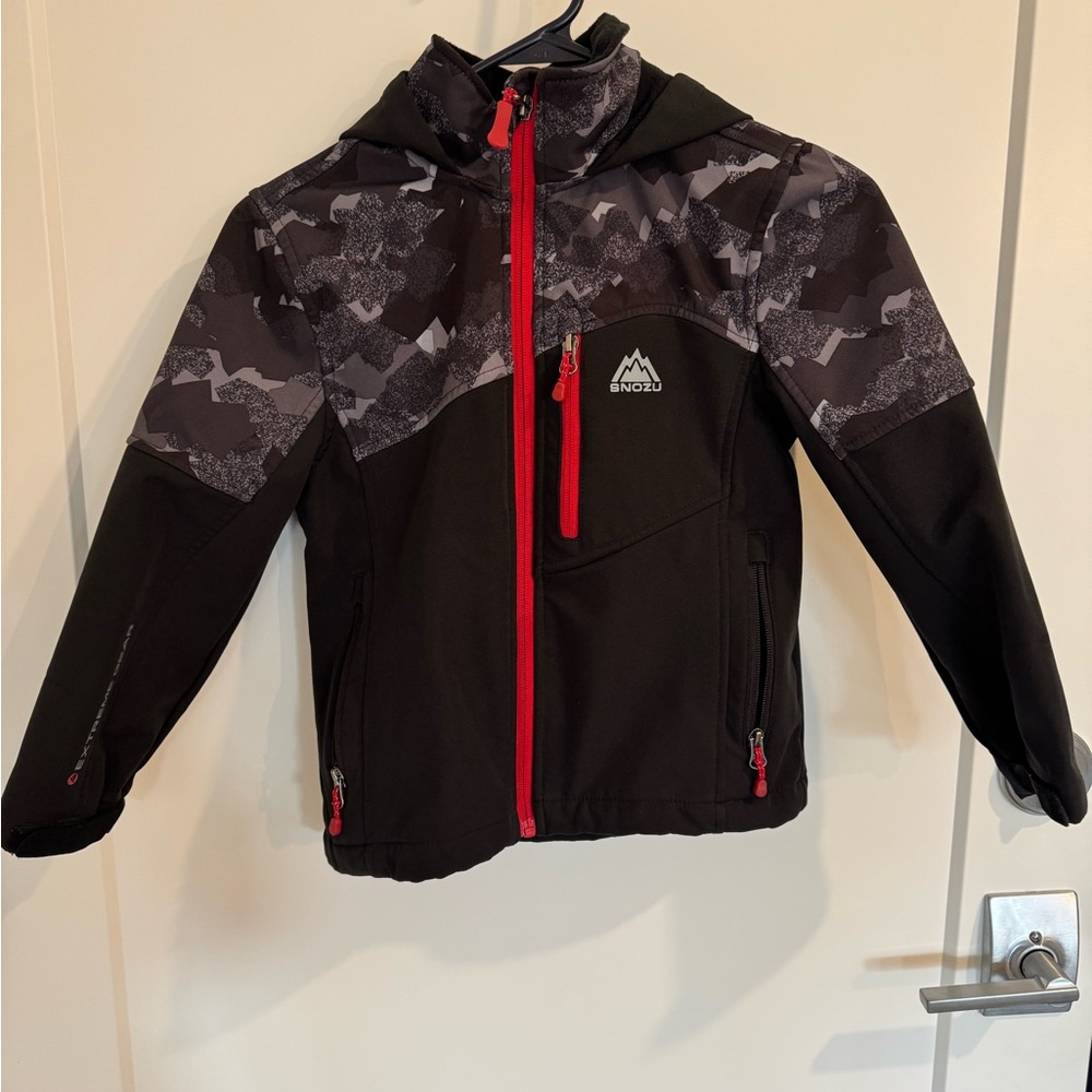 Boys Snozu Softshell Hooded Jacket